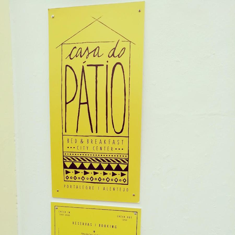 Casa Do Patio- Bed & Breakfast- City Center Portalegre Exterior photo